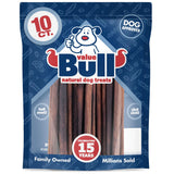 ValueBull Collagen Sticks for Small Dogs, 12 Inch Thin Chews, Natural Dog Treats, 10 Count - Supports Joints, Skin & Coat with C