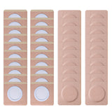 40Pcs Disposable Castor Oil Belly Button Patch | 3.15*3.15 Highly Absorbent | Self-Adhesive Castor Oil Pack Wrap for Neck/Should
