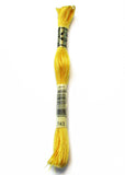 Dmc 6Strand Embroidery Cotton 8.7ydMedium Yellow