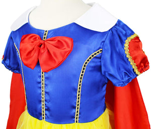 Funna Costume Princess Dress for Toddler Girls with Accessories, 7 Years