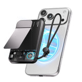 sharge ICEMAG 3 MagSafe Portable Charger, Qi2.2 25W Magnetic Power Bank 10000mAh 35W USB-C Fast Charging, with Active Cooling& B