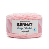 Bernat Baby Blanket Dappled Ever After Pink Yarn - Ball of 300g/10.5oz - Polyester - 6 Super Bulky - 220 Yards - Knitting/Croche