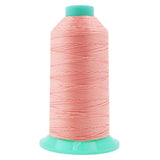 Mandala Crafts Size 346 210D T350 Bonded Nylon Thread - Blush 415 YDs Tex 350 Heavy Duty Sewing Threads for Leather, Jeans, Weav