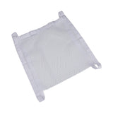 Household Essentials 135 Polyester Sneaker Wash and Dry Bag for Laundry Machines White