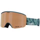 Giro Ella Ski Goggles - Snowboard Goggles for Women - Mineral Botanical Strap with VIVID Copper/VIVID Infrared Lenses