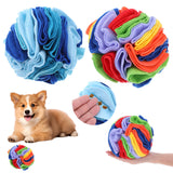 AojSup 2 Packs Snuffle Ball for Dogs - Sniffle Interactive Treat Ball, Stress Relief, Slow Feeder, Puzzle Toy for Small Medium D