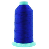 Mandala Crafts Size 277 840D T270 Bonded Nylon Thread - Royal Blue 800 YDs Tex 270 Heavy Duty Sewing Threads for Leather, Jeans,