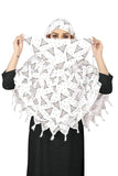 Sixsigma Pure Cotton Long Scarf Cum Mask With Sun Uv Protection Scarves Usable For Vehicle Driver | Breathable Light Weight | Un