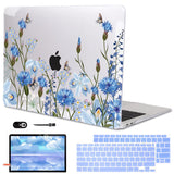 LCMOCICO Compatible with MacBook Air 13 Inch Case 2018 2019 2020 2021 Release A2337 M1 A1932 A2179 Touch ID, Plastic Hard Case K