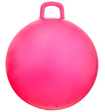 AppleRound Space Hopper with Air Pump: 28in/70cm Diameter for Age 13+, Kangaroo Bouncer, Bouncy Ball with Handle, Hippity Hoppit