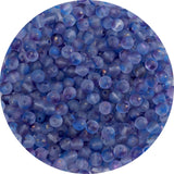 8mm Glass Beads for Bracelets Blue Crystal Beads for Jewelry Making Large Holes Round Beads for DIY Earrings Necklace Crafts Fri