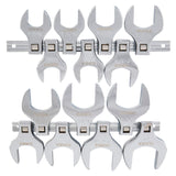 SUNEX TOOLS 9721 1/2 Drive Fractional Jumbo Straight Crowfoot Wrench Set, 14Piece