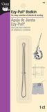 Dritz EzyPull, Cording & Elastic Insertion, 1 Count Bodkin, Silver