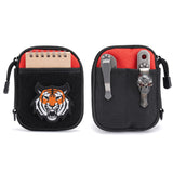 SP1 EDC Pouch, Pocket Organizer, Mighty Pouch for Men, EDC Bags with Patches Area, Small Tool Pouch with D-Ring, Elastic Organiz
