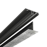 CeilingMAX 100 sq. ft. Crosshatch Silver Surface Mount Ceiling Grid Kit