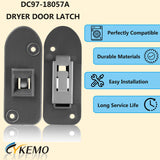 (???????? ??????????????) DC97-18057A DC97-18057C Dryer Door Latch Assembly - Compatible with Sam-sung Dryers Replace Parts 4000