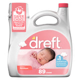 Dreft Stage 1: Newborn Baby Liquid Laundry Detergent, 89 Loads 128 Fl Oz, 1 Choice Of Pediatricians