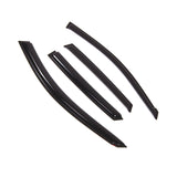 TuningPros Outside Mount Window Vent Visors Rain Guards Compatible with Subaru Impreza Sedan 2008-2011 | Side Window Wind Deflec
