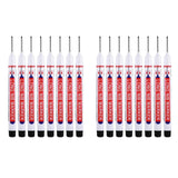 ZOOMELLA Deep Hole Marker Pen Construction Marker for Construction Architect Painting 16 Piece BlackCrafts|Art Supplies|Drawing