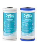 AQUA CREST Whole House Sediment and Carbon Water Filter, Replacement for GE FXHTC, 3M Aqua-Pure AP810, Culligan RFC-BBSA, W50PEH