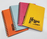 A6 (10 Cm X 15 Cm) Size Spiral Notebook 50 Sheets/ 100 Pages (Pack Of 6 Pcs) Pocket Diary For Writing/Ruled