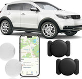 Hongtop Tracker Device for Vehicle,No Monthly Fee Real Time GPS Car Tracker Works with Apple Find My (iOS Only),Mini Hidden Car 