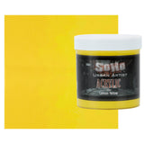 Soho Urban Artist Heavy Body Acrylic Paint - 500 ml Jar - Lemon Yellow - Thick, Rich Color, Excellent Coverage, Professional Qua