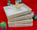 VRB Dec 3 Pcs Gift Box/gift boxes for packaging/Corrugated Boxes with net & Twisster/Birthday Gift Packing Box/hamper box for Gi