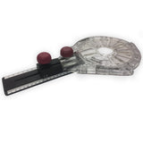 Milescraft 1210 Small Circle Compass Router Circle Cutter Jig For Cutting & Routing Small Circles From 1.5in. Up To 12in. Diame