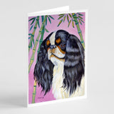 English Toy Spaniel Greeting Cards And Envelopes Pack Of 8