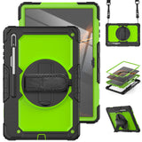 Dteck for Samsung Galaxy Tab S8 Ultra 2022 Tablet 14.6 Case with Buit-in Screen Protector, Military Grade Shockproof Case w/360 