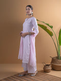 Libas Women'S Rayon Kurta Set (5716_Pink