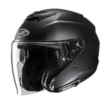 HJC i31 Solid Open Face Motorcycle Helmet, DOT Approved (Semi Flat Black, X-Small)