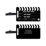 Nutcase Personalized Metal Luggage Travel Baggage Tags From Set Of 2 Tags Filmy Travellers Only