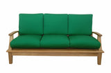 Anderson Teak Patio Lawn Garden Furniture Brianna Deep Seating Sofa + Cushion