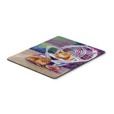 Caroline'S Treasures Mouse/Hot Pad/Trivet, Red Pomeranians On The Patio (7176Mp)