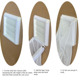 Lunpliran Dryer Vent Lint Bag Lint Traps Lint Dust Bag for Outdoor Indoor Dryer Vents Capturing Lint and Dust