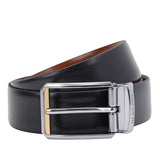 Da Milano Reversible Leather Belt For Men Black & Brown (Size 90 Cm) (3246C35ROl)