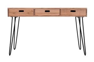 Jofran Inc. Rollins Solid Acacia Usb Charging Work From Home Desk