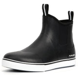 Furuian Men's Deck Boots Fishing Boots Waterproof Rain Boots Ankle Shoes Slip On Neoprene Rubber Footwear Chelsea Shoes Men Bota