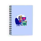 Plan To Gift Notebook Small Gammer Notebook Wire Bound Spiral Printed Pages:160 (Size A5)