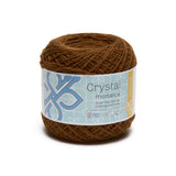 Crystal [100grs] - Monarca - Fine Mexican Crochet Thread Yarn for Clothing and Crafts - Color 087- Chocolate 7120