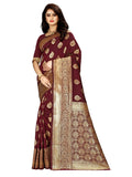 Sugathari Womens Banarasi Saree Pure Kanjivaram Silk Saree Soft new ladies 2023 Design Wear Pattu Sarees Latest Cotton Party Sar