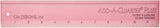 CM Designs 12 Plus Pink Ruler Add-A-Quarter PlusPk