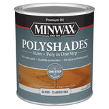 Minwax 61470444 PolyShades Stain & Polyurethane, Quart, Classic Oak