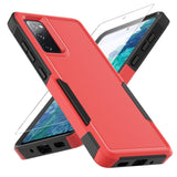 for Samsung Galaxy S20 FE Case,[Military Grade Drop Tested] with HD Screen Protector,Dual Layer Protective Heavy Duty Cell Phone