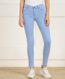 Nifty Women'S Denim Stretchable Slim Fit Jeans (Jean_Pln_Sky Blue_30)