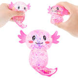 Squishy Stress Glitter Blobfish Toy for Kids Adults, Sugar Balls - Syrup Molasses Thick Glue/Gel Stretch Ball - Ultra Squishy an