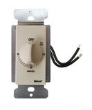 Woods 59715 In Wall 30 Minute Spring Wound Timer, Light Almond