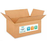 Medium Moving & Shipping Boxes 18L x 12W x 8H (25-Pack) - Extra Strength 200 lb vs Regular - Corrugated Packaging Boxes, Made in